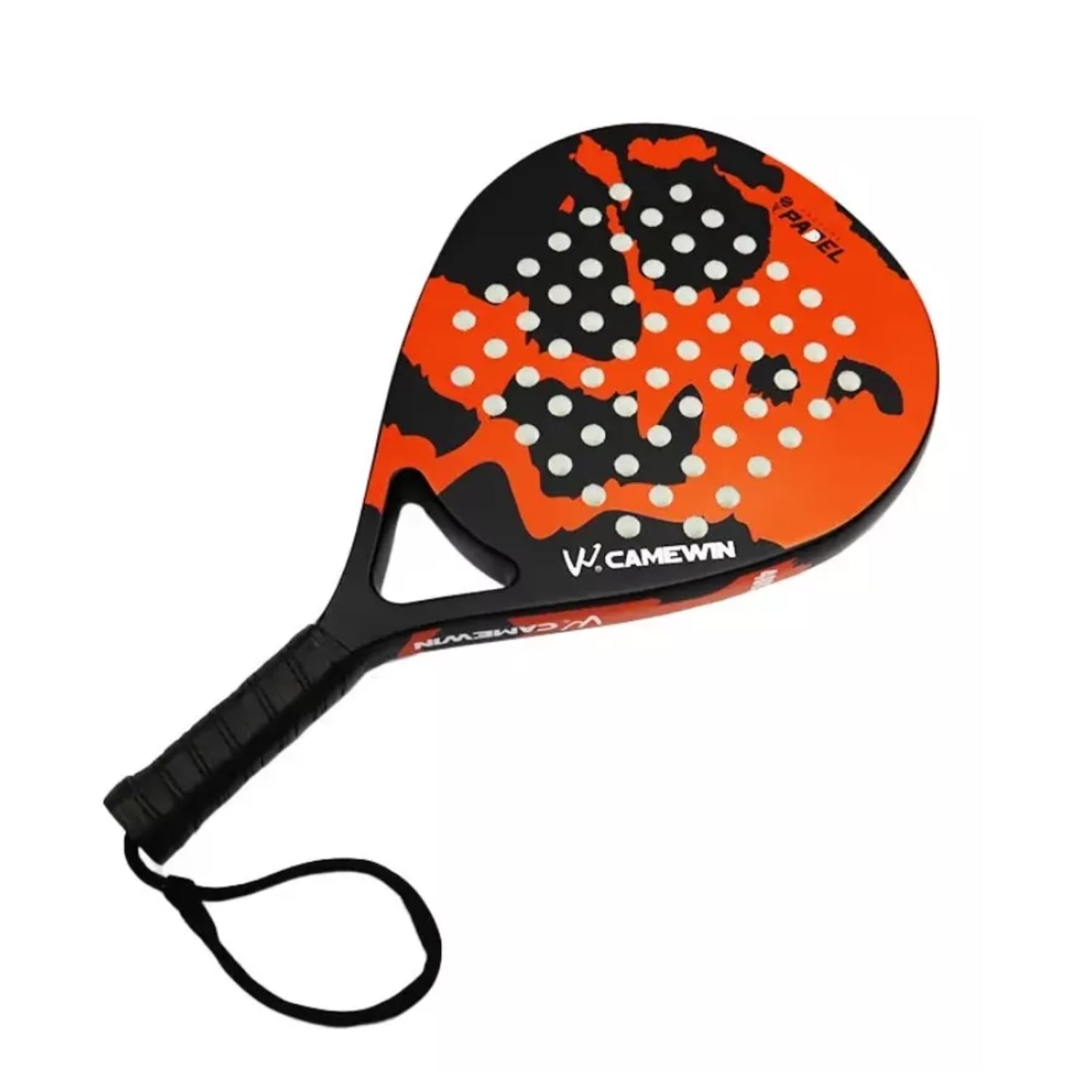 PALA PADEL IMPORTCLICK CARBONO HÍBRIDO 38MM + BOLSO DEPORTE ROJO - 2