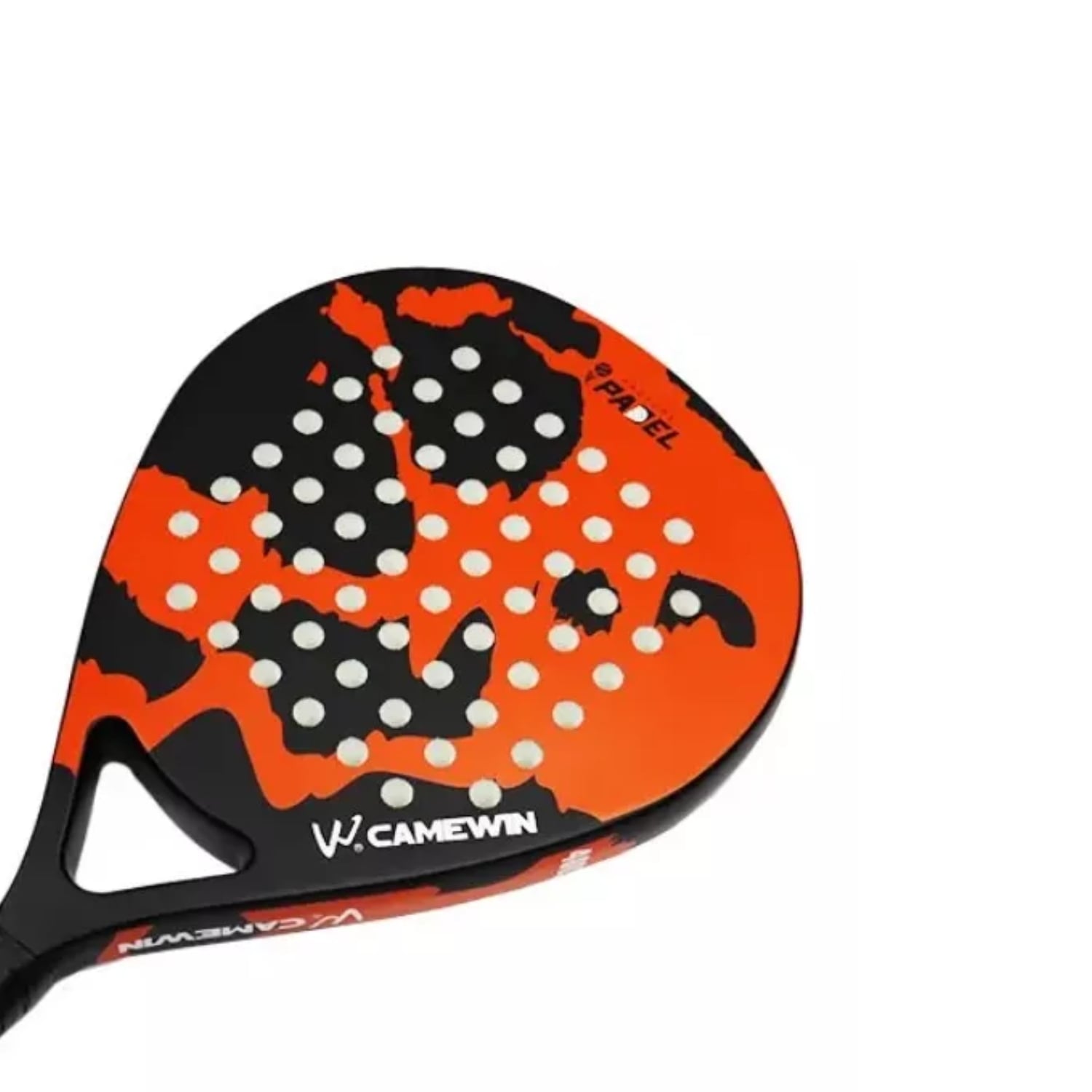 PALA PADEL IMPORTCLICK CARBONO HÍBRIDO 38MM + BOLSO DEPORTE ROJO - 3