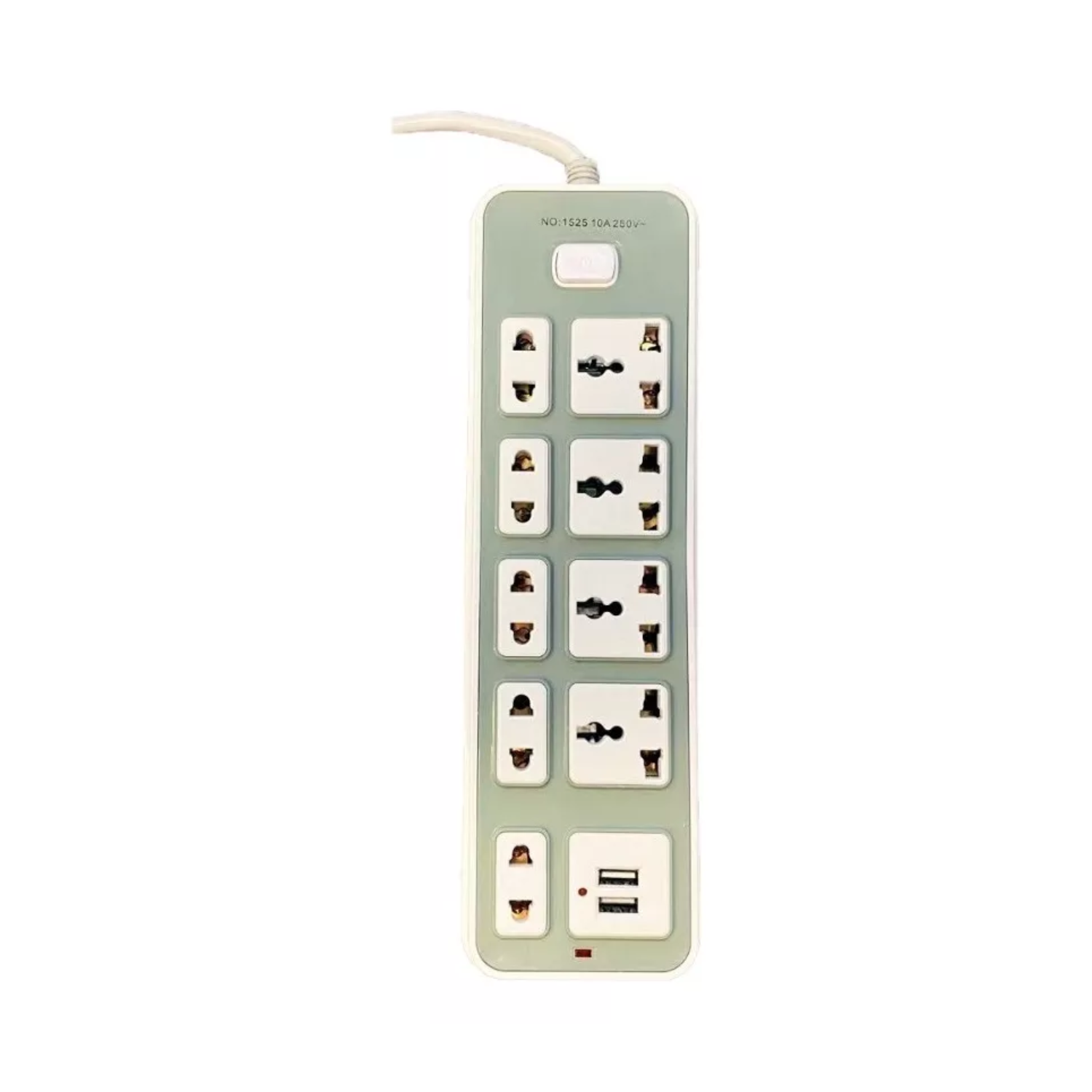 ALARGADOR ELÉTRICO CORRIENTE 9 POSICIONES 2 ORIFICIOS USB 5 M - 2