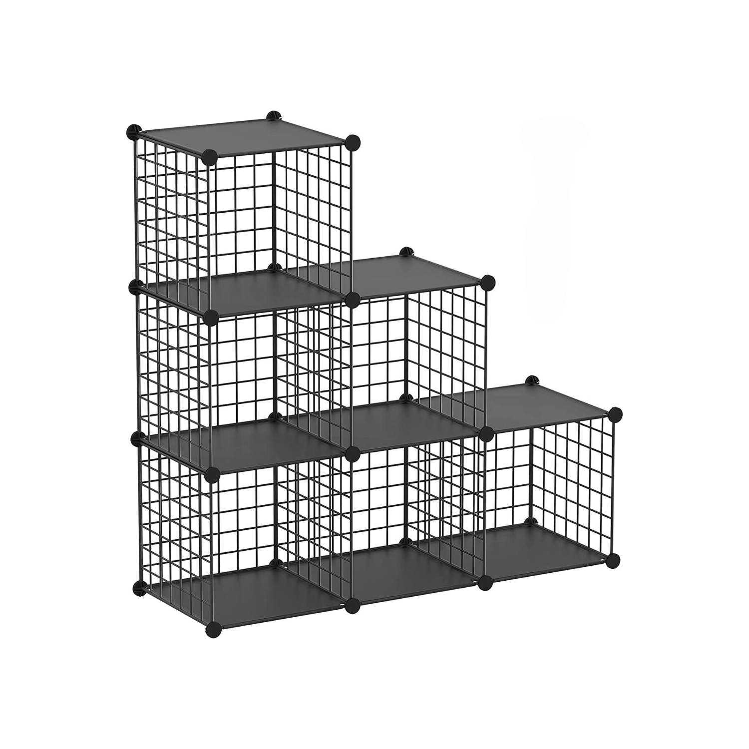 ORGANIZADOR IMPORTCLICK ARMARIO METÁLICO 6 CUBOS 111X75X37 CM ACERO - 1