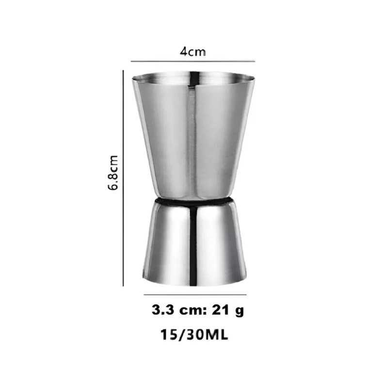 MEDIDOR DOSIFICADOR TRAGOS ONZA BAR BARTENDER 15-30 ML - 3
