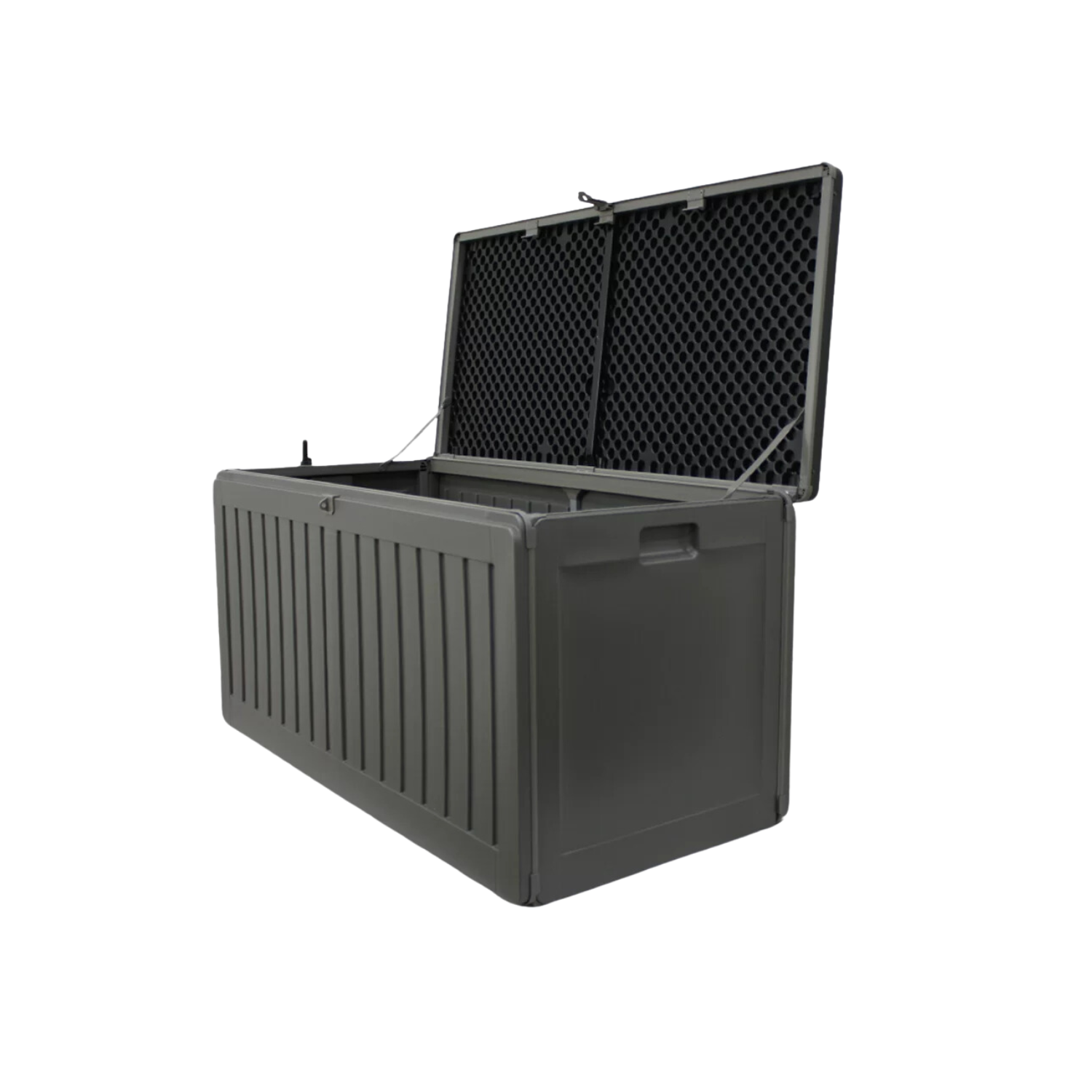 BAÚL ORGANIZADOR CAJA INTERIOR EXTERIOR 270 L GRIS - 2