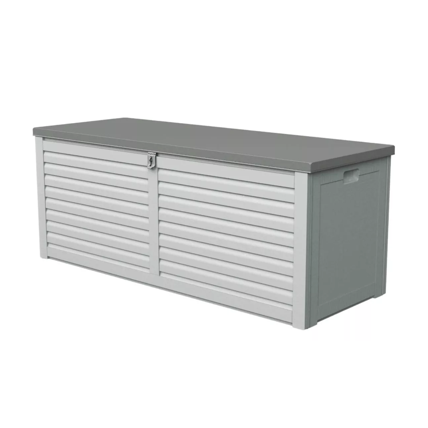 BAÚL ORGANIZADOR CAJA ALMACENAJE 390 L GRIS - 1