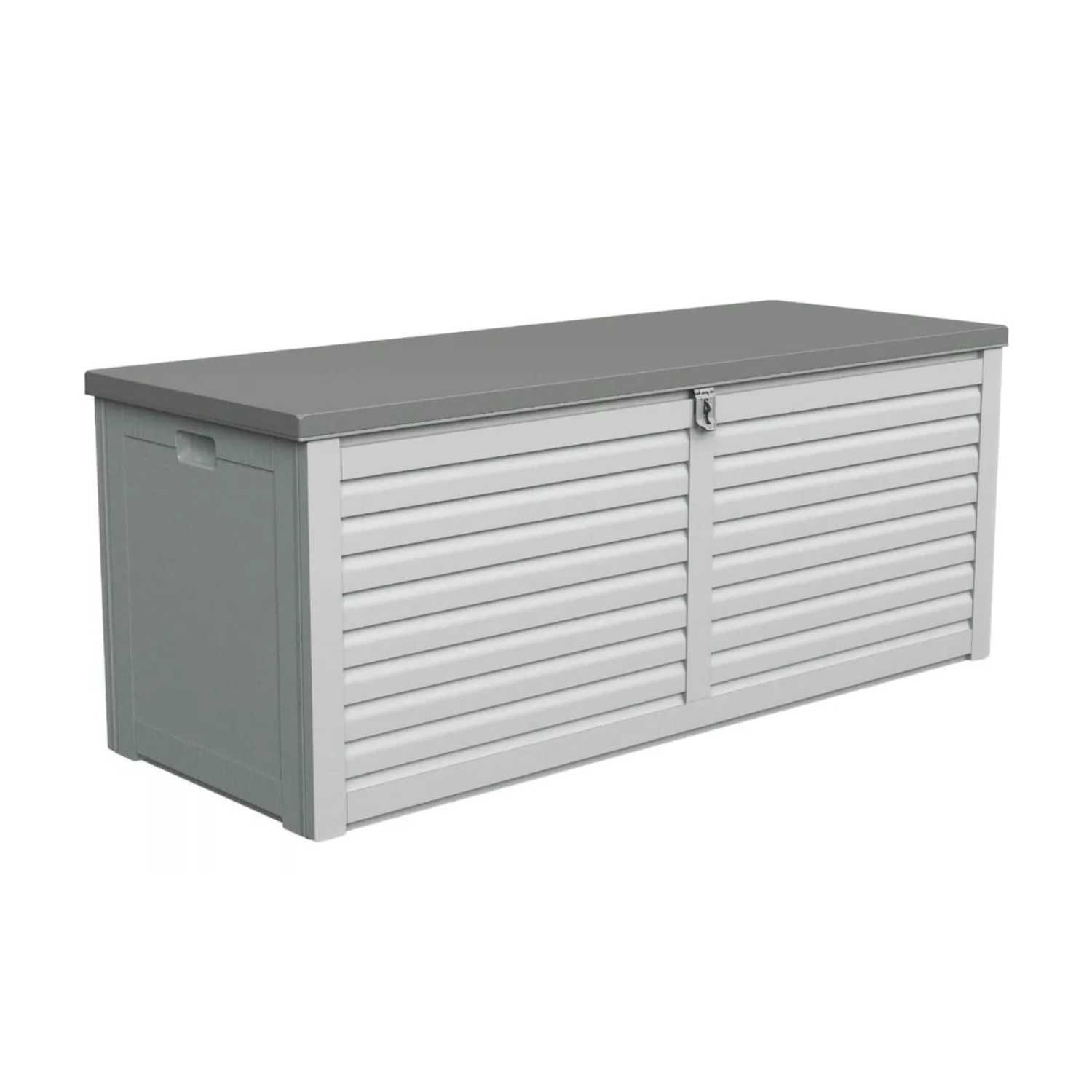 BAÚL ORGANIZADOR CAJA ALMACENAJE 390 L GRIS - 2