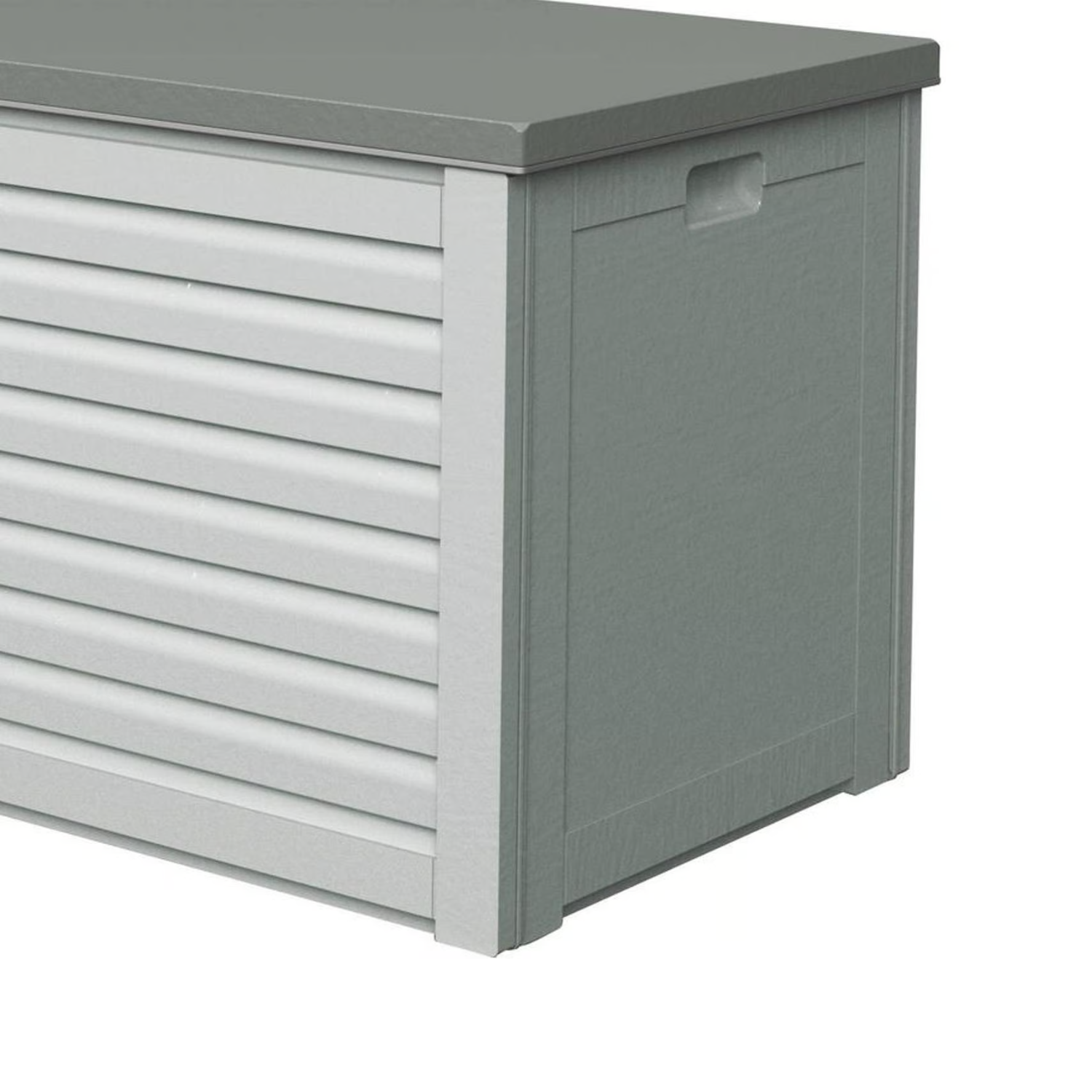 BAÚL ORGANIZADOR CAJA ALMACENAJE 390 L GRIS - 4
