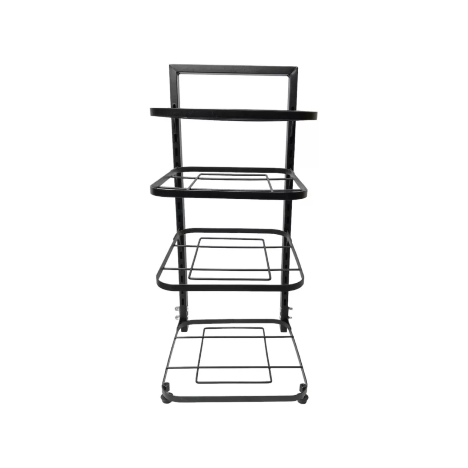 ESTANTE ORGANIZADOR IMPORTCLICK MODULAR OLLAS SARTENES COCINA MULTIUSO NEGRO METAL - 1