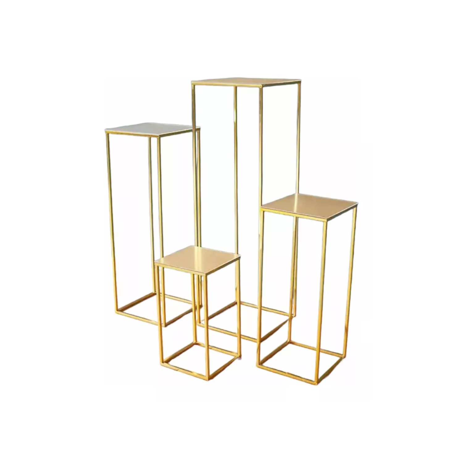 MESAS CANDY DECORACION 4 JUGO REFRIGERADOR METALICAS M.9 M - 1