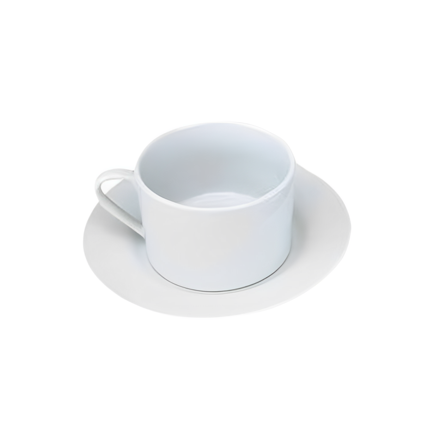 SET LOZA 16 PIEZAS PLATOS TAZAS VAJILLA CERÁMICA BLANCO - 4