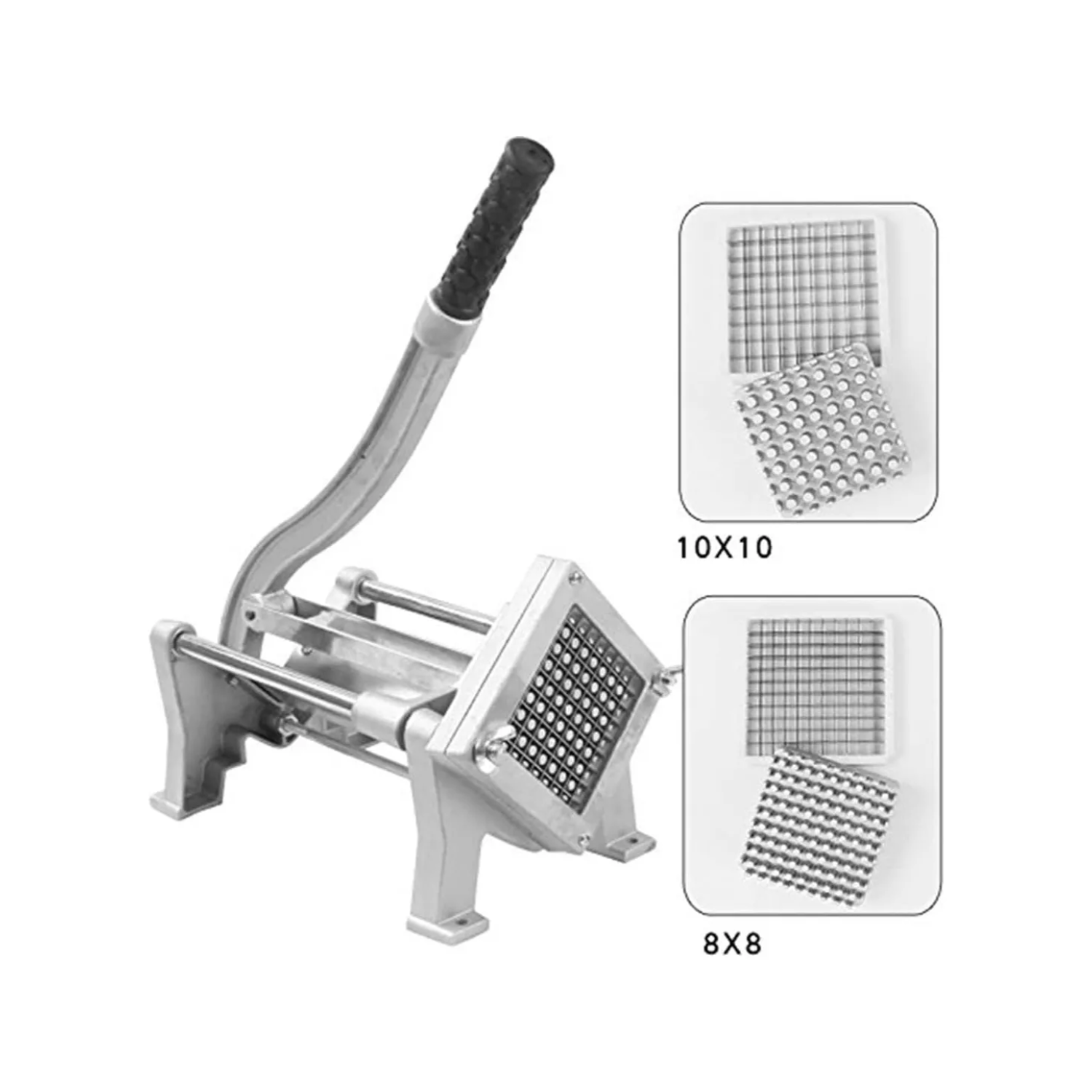 MÁQUINA PICADORA VERDURAS ACERO INOXIDABLE 3 CUCHILLAS - 3