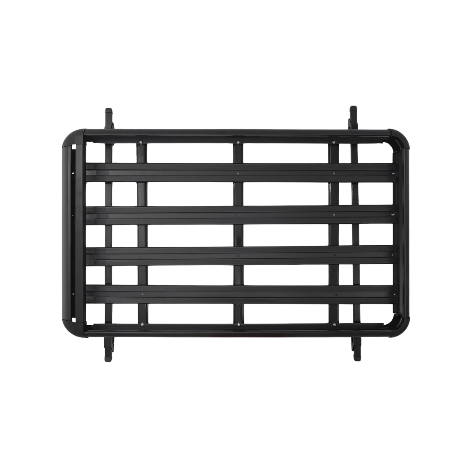PARRILA TECHO AUTOMÓVIL ALUMINIO 15X90X130 CM BARRAS PORTA EQUIPAJE NEGRO - 1