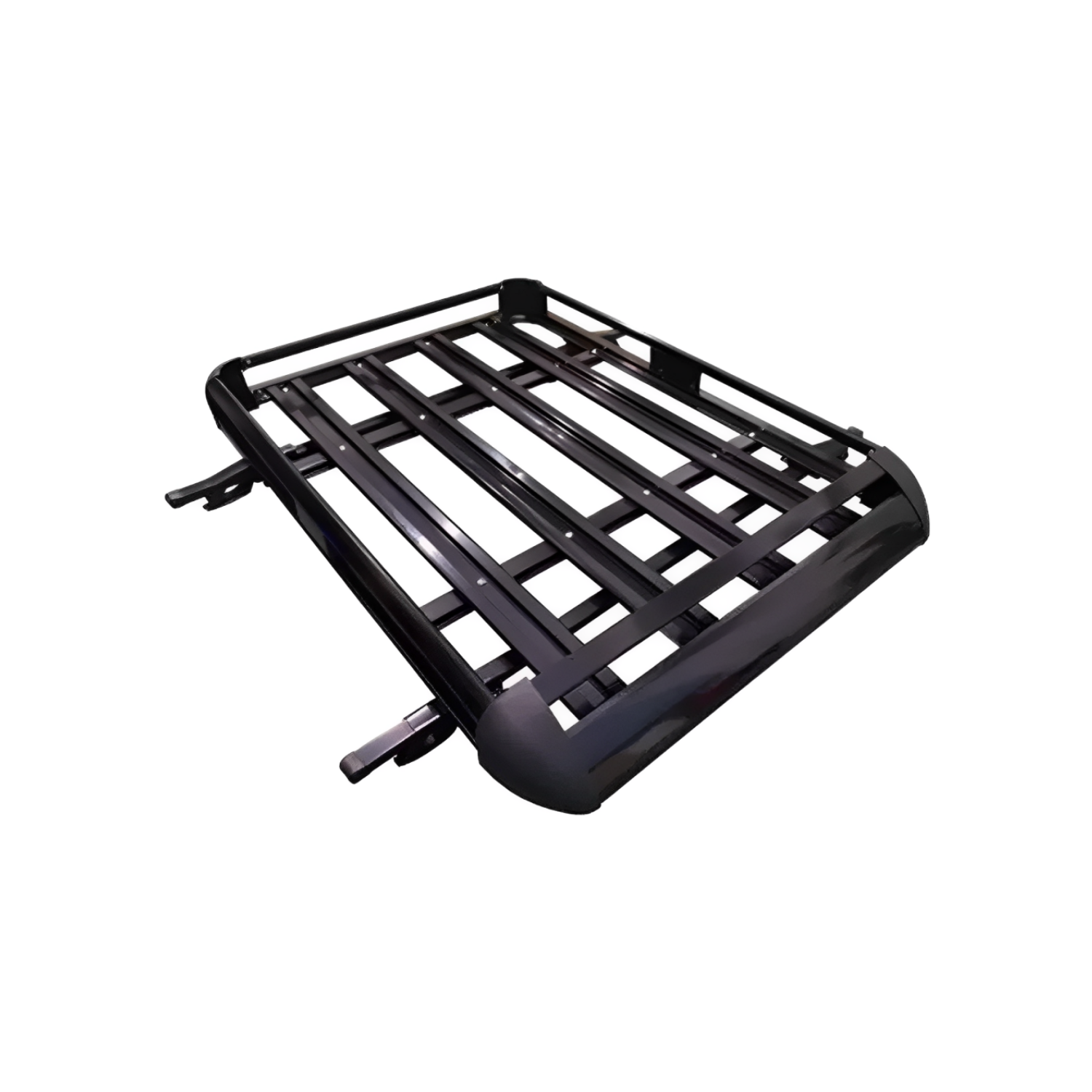 PARRILA TECHO AUTOMÓVIL ALUMINIO 15X90X130 CM BARRAS PORTA EQUIPAJE NEGRO - 7