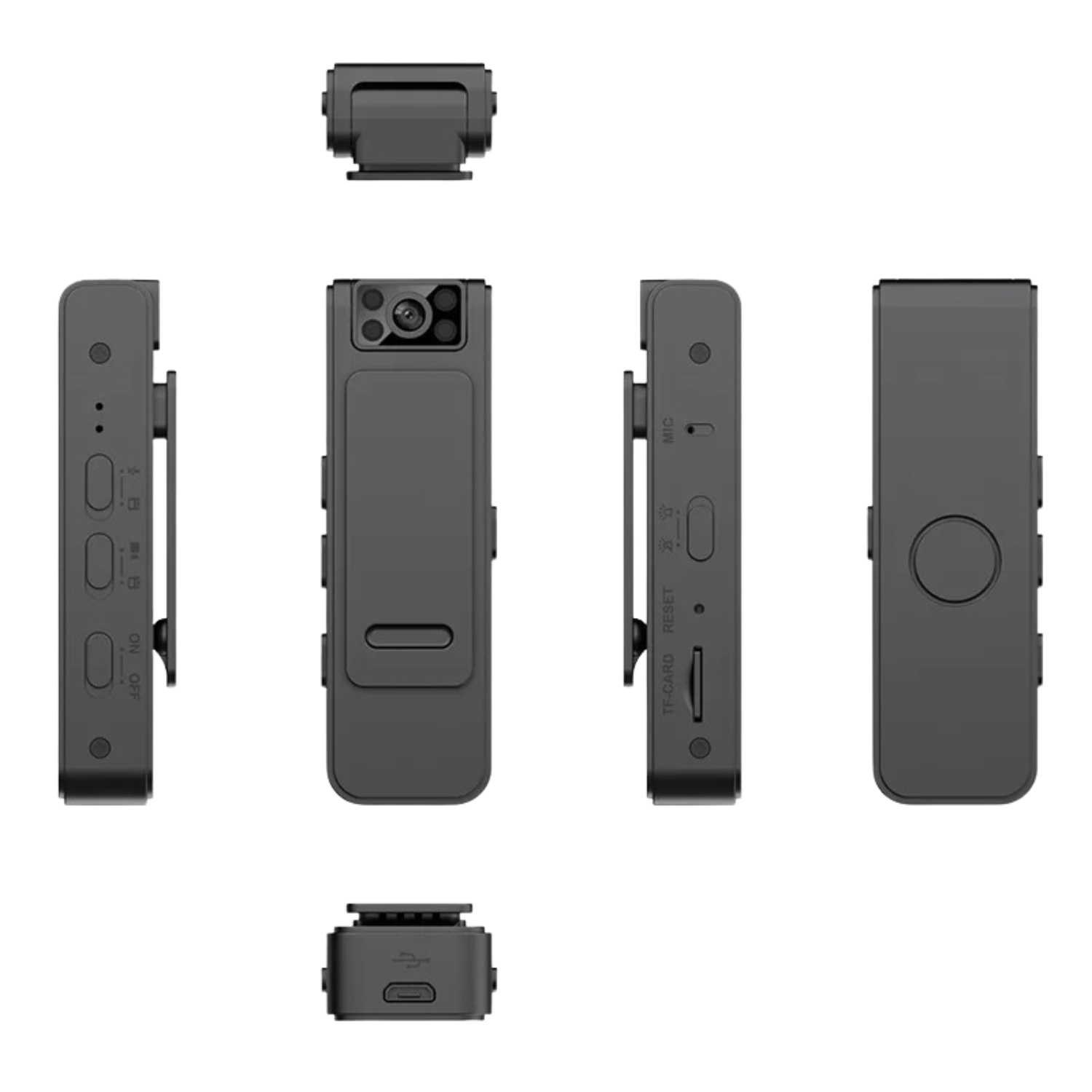 CÁMARA DVR IMPORTCLICK PORTÁTIL AUDIO HD GRABACIÓN RECARGABLE - 2