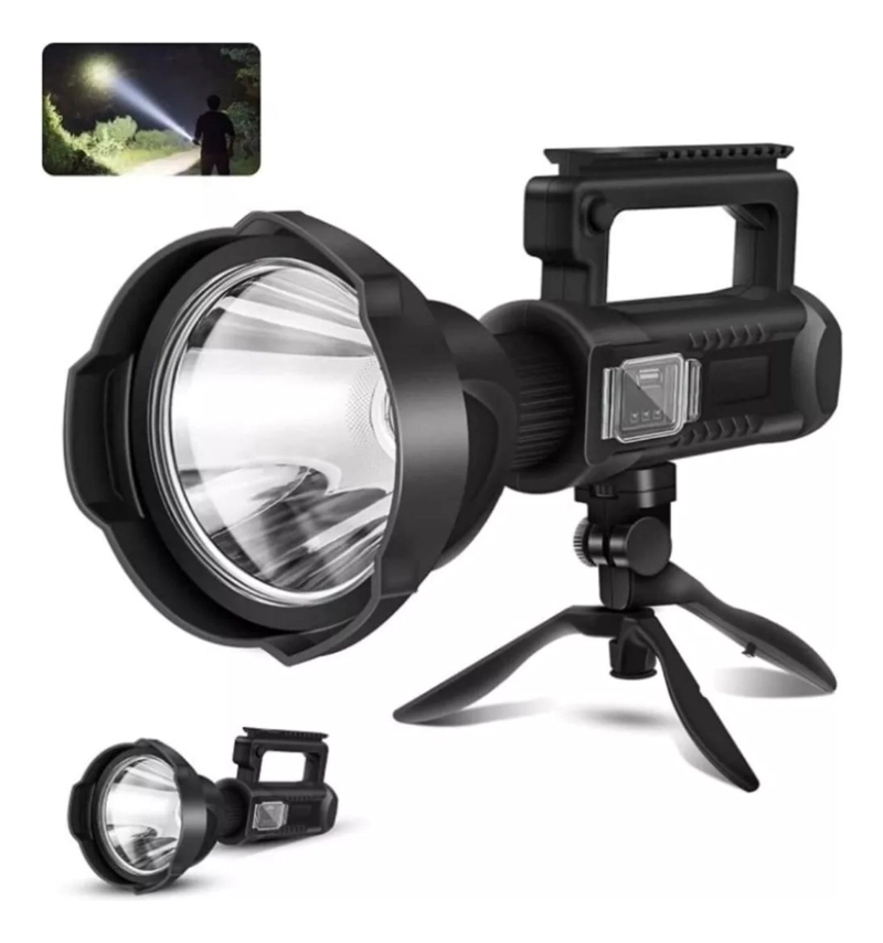 FOCO LINTERNA IMPORTCLICK TRÍPODE LED LUZ BLANCO FRÍO USB 600 M - 3