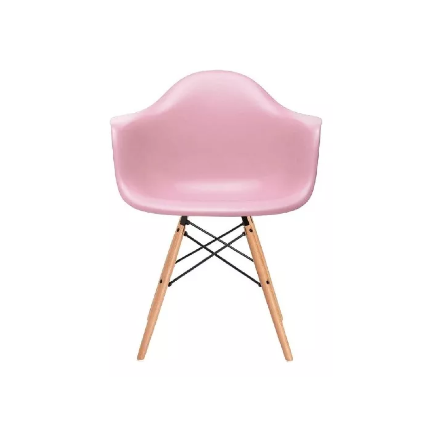 SILLA IMPORTCLICK ROSADO COMEDOR EAMES HOGAR BUTACA ESTRUCTURA - 2