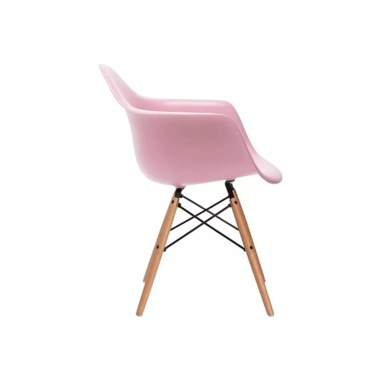 SILLA IMPORTCLICK ROSADO COMEDOR EAMES HOGAR BUTACA ESTRUCTURA - 3