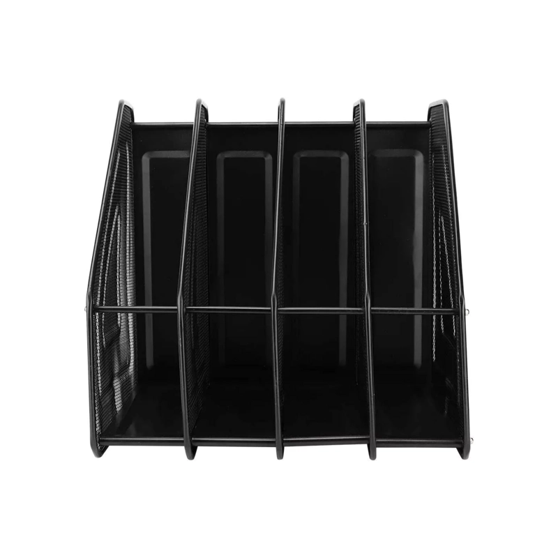 ORGANIZADOR LIBROS REVISTERO METAL ESCRITORIO 4 NIVELES 315X320X295 CM - 2