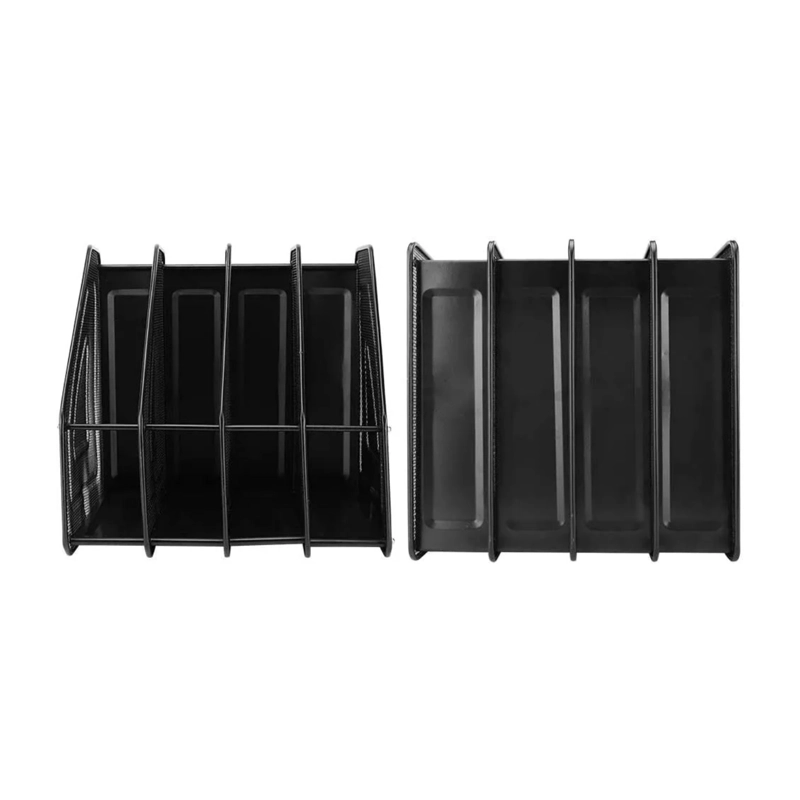 ORGANIZADOR LIBROS REVISTERO METAL ESCRITORIO 4 NIVELES 315X320X295 CM - 3