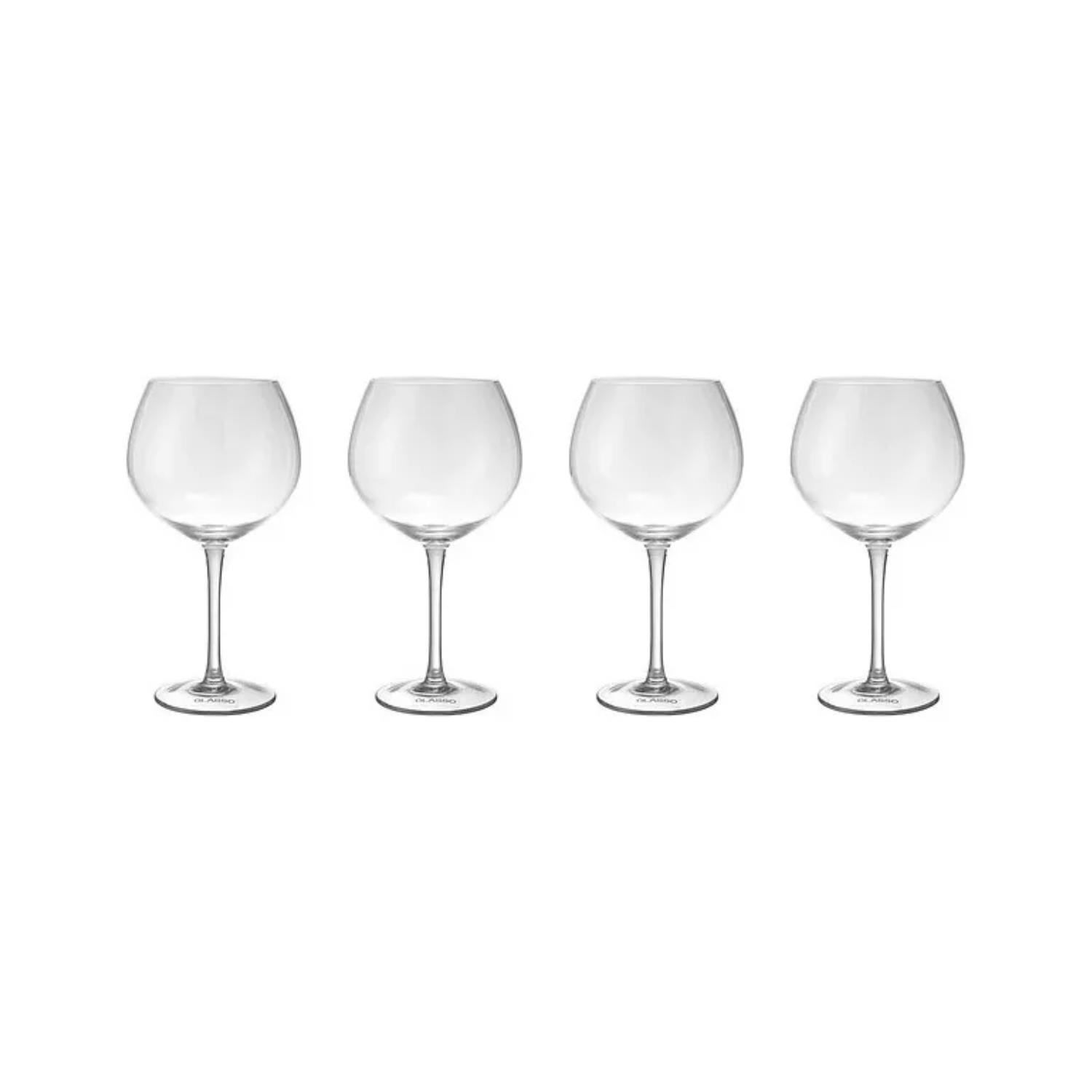 SET 4 COPAS APERITIVO CÓCTEL VIDRIO 640 ML TRANSPARENTE - 1