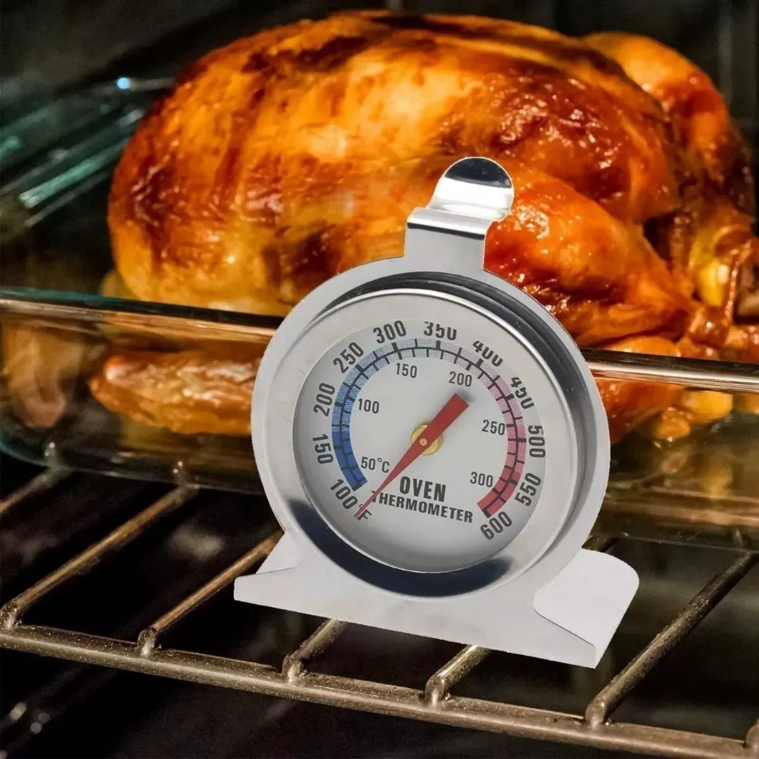 TERMÓMETRO PARA HORNO COCINA INDICADOR TEMPERATURA - 5