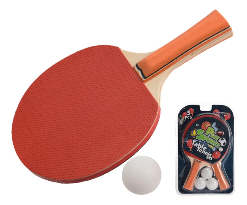 SET 2 PALETAS PING PONG 3 PELOTAS DLX - 3