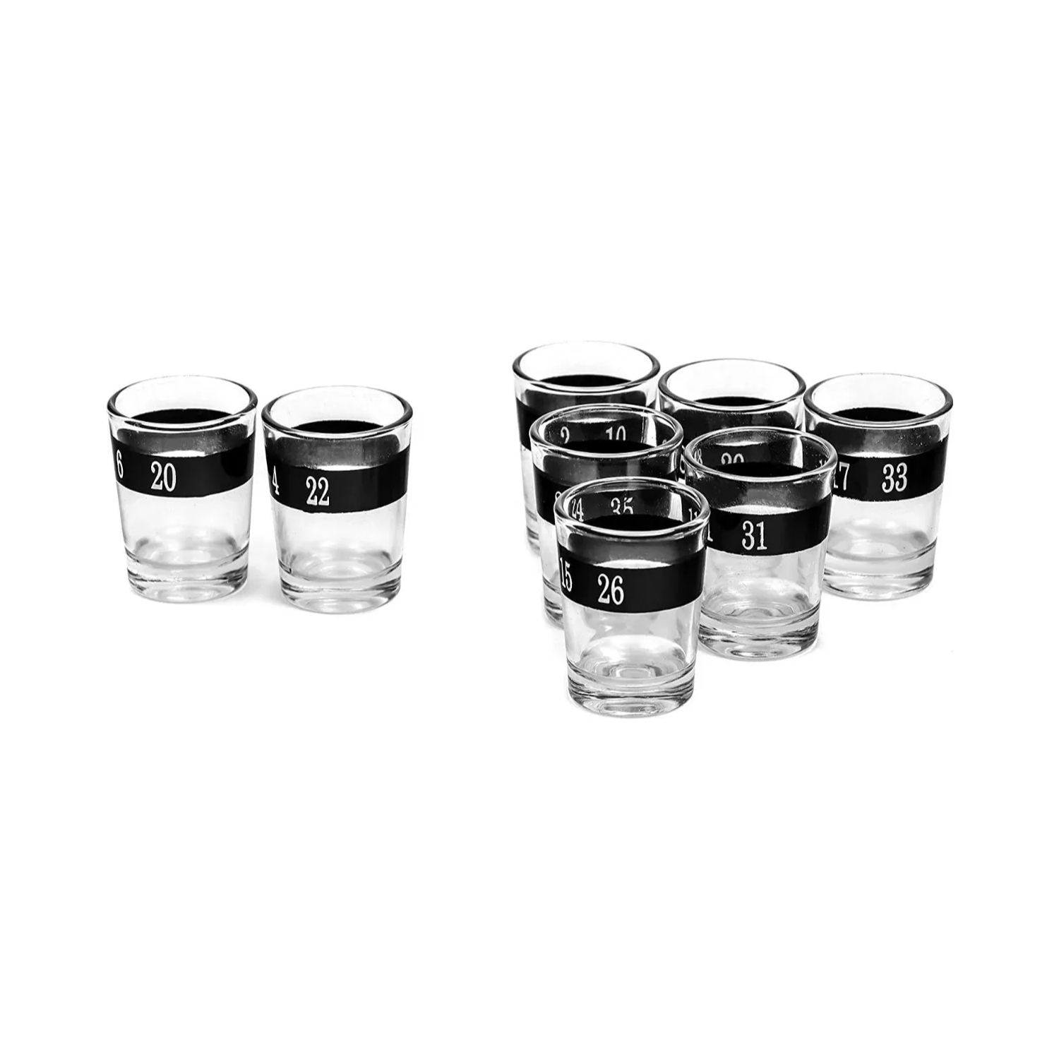 JUEGO MESA IMPORTCLICK RULETA GIRATORIA TRAGOS SHOTS 16 PIEZAS ADULTOS - 2