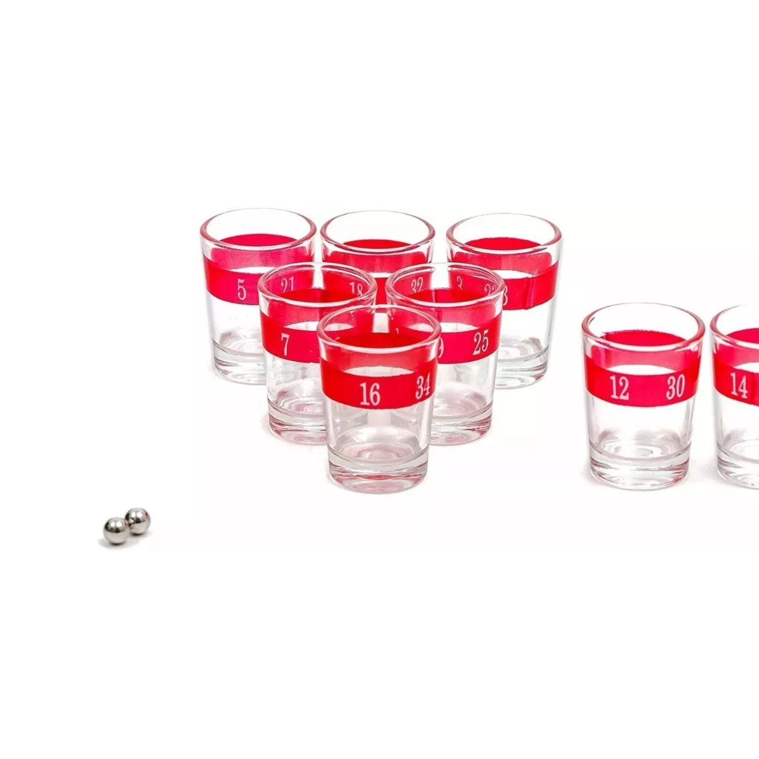 JUEGO MESA IMPORTCLICK RULETA GIRATORIA TRAGOS SHOTS 16 PIEZAS ADULTOS - 3