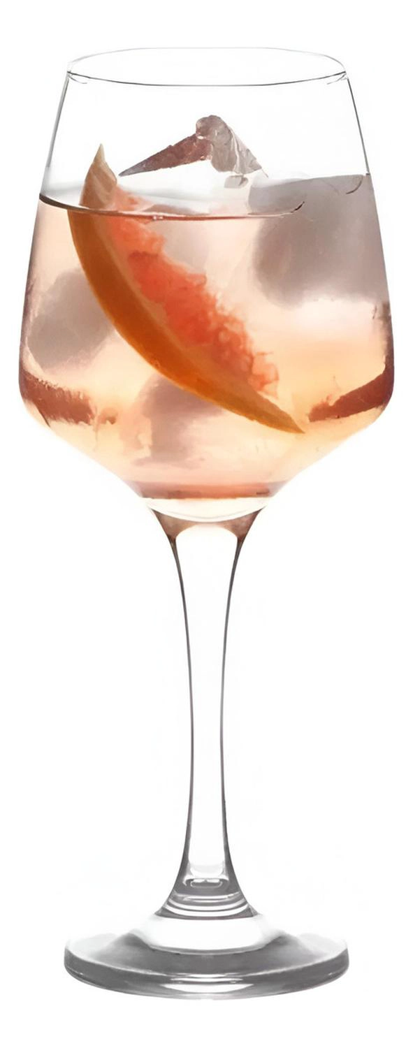 SET 6 COPAS VINO COCTEL VIDRIO 400 ML CRISTAL - 2