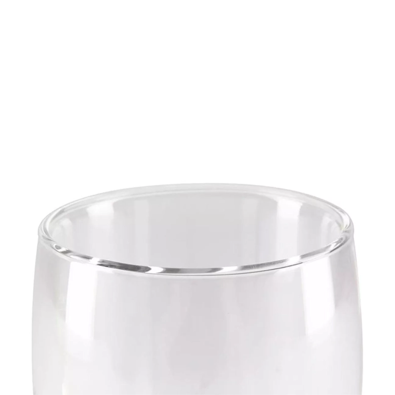 PACK 2 VASOS DOBLE PARED VIDRIO 473 ML TRANSPARENTE - 3