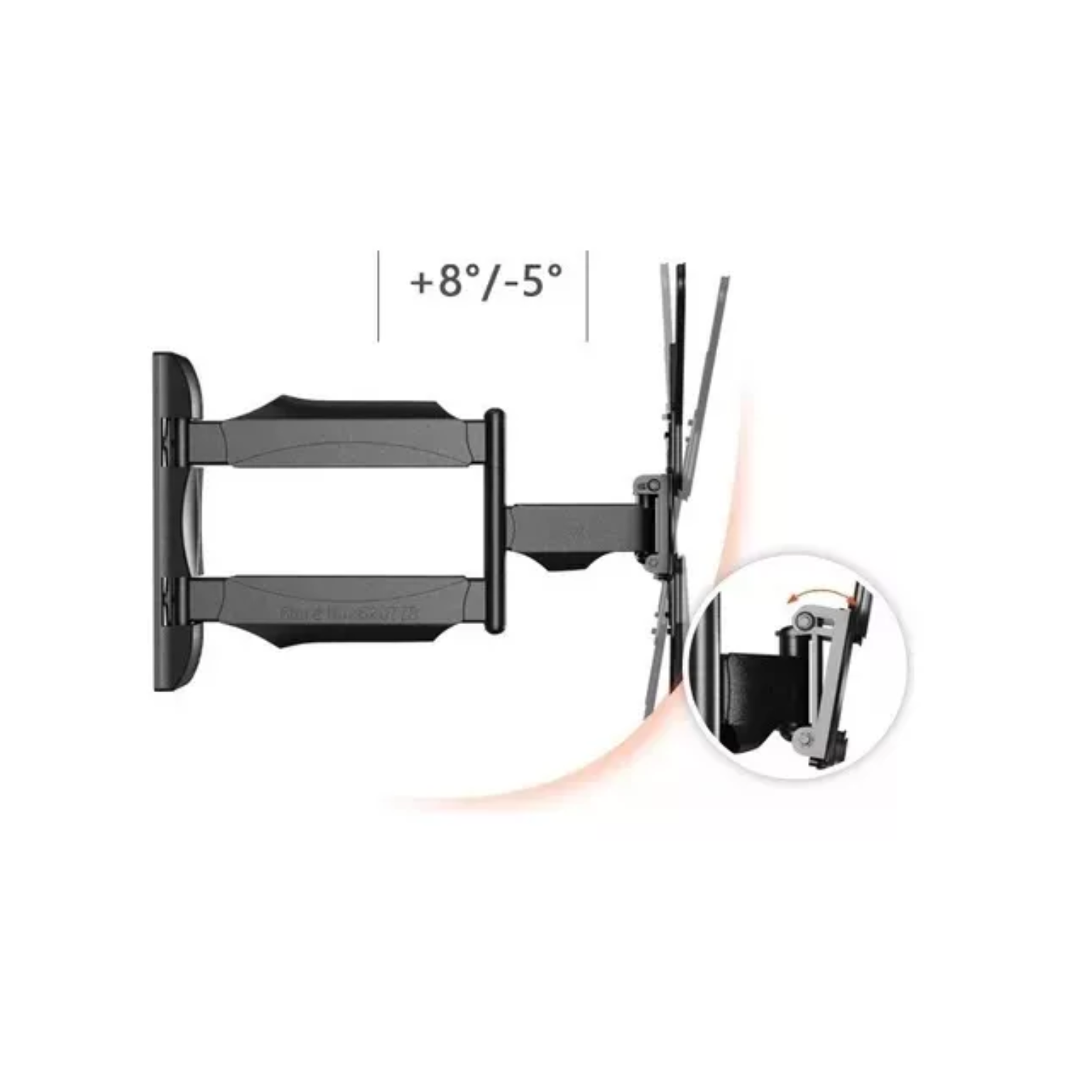 SOPORTE TV IMPORTCLICK 32-55" 3 BRAZOS AJUSTABLE NEGRO - 4