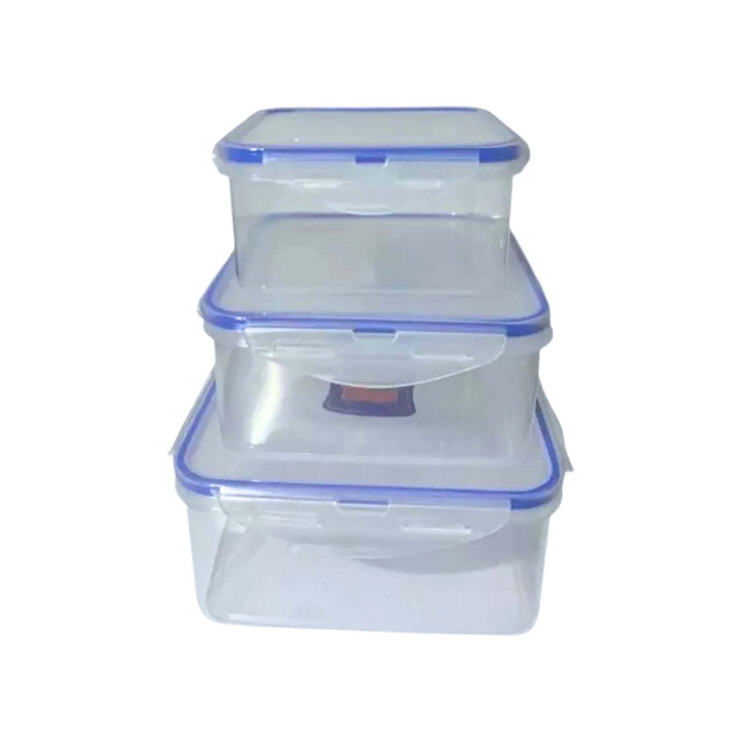 SET 3 TUPPER HERMÉTICO PARA ALIMENTOS PLÁSTICO - 2