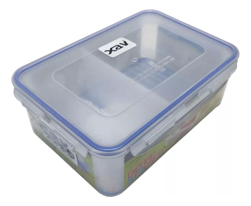 SET 3 TUPPER HERME TICO ALIMENTOS PLASTICO - 3