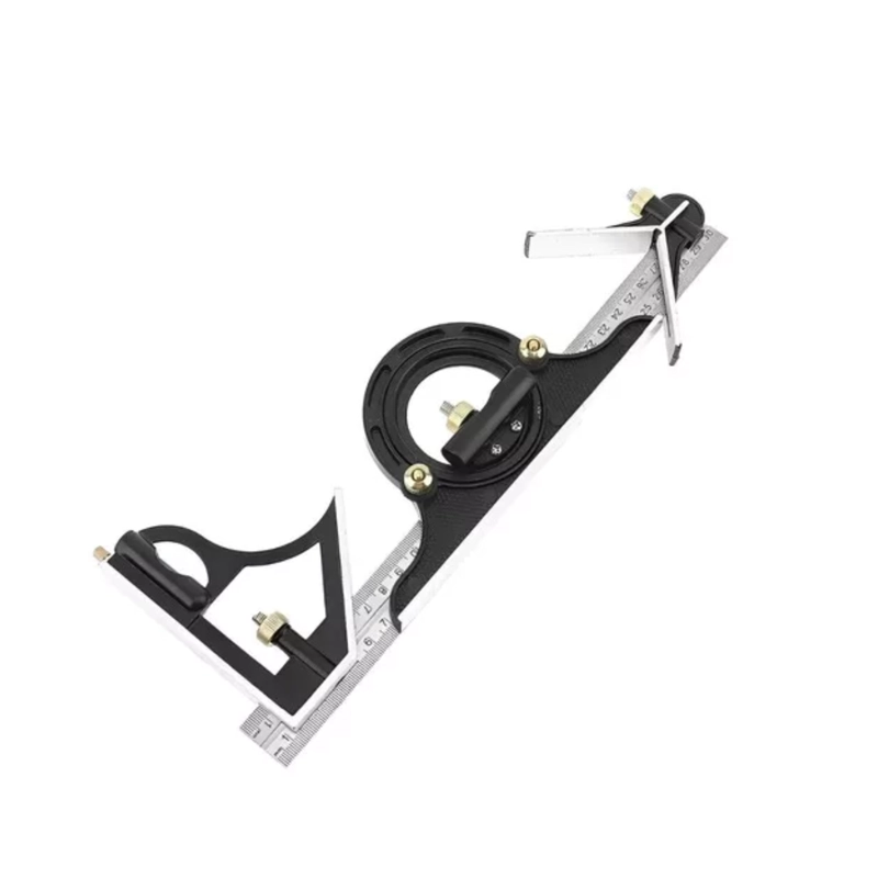 PACK 4 ESCUADRAS PROFESIONAL MULTIPROPÓSITO 30 CM - 1