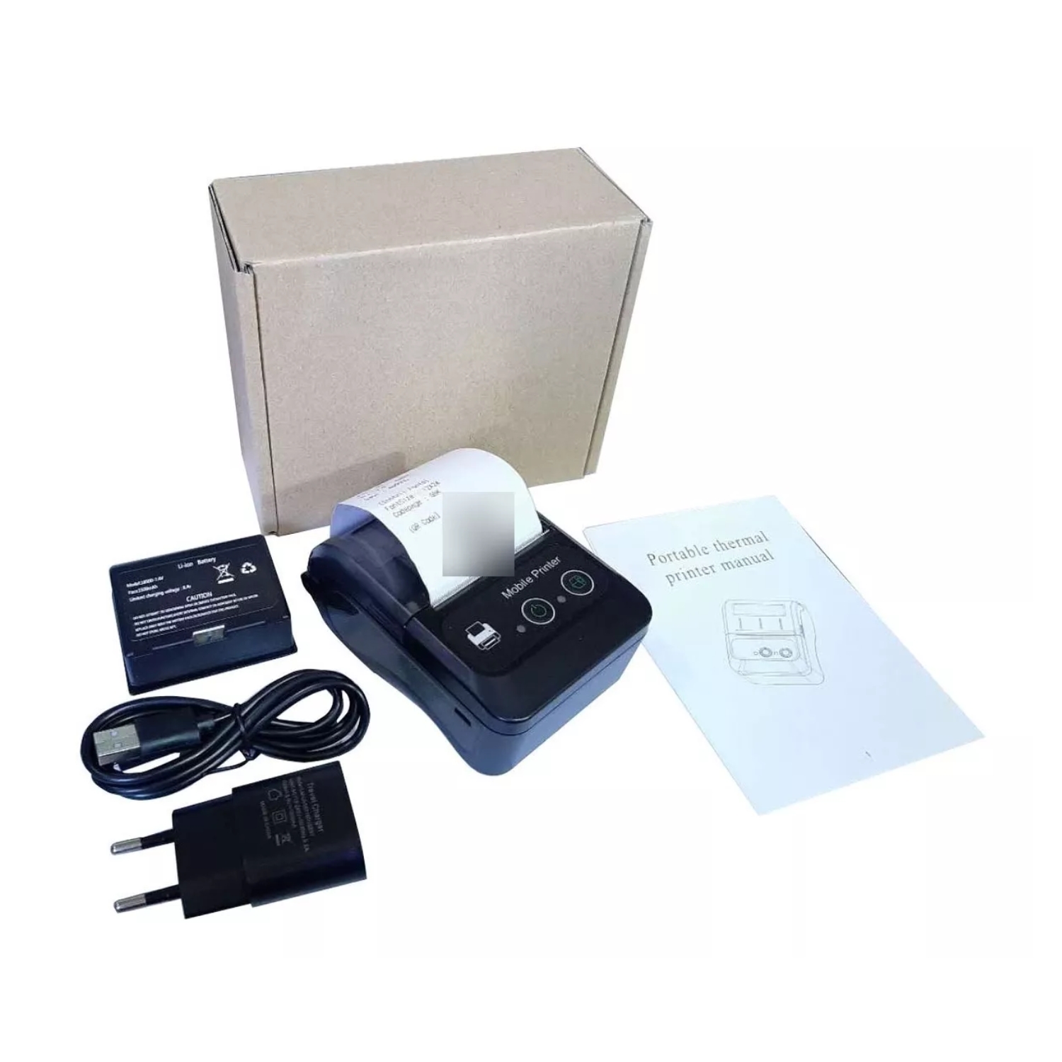 MINI IMPRESORA TÉRMICA BLUETOOTH PORTÁTIL 58 MM - 4