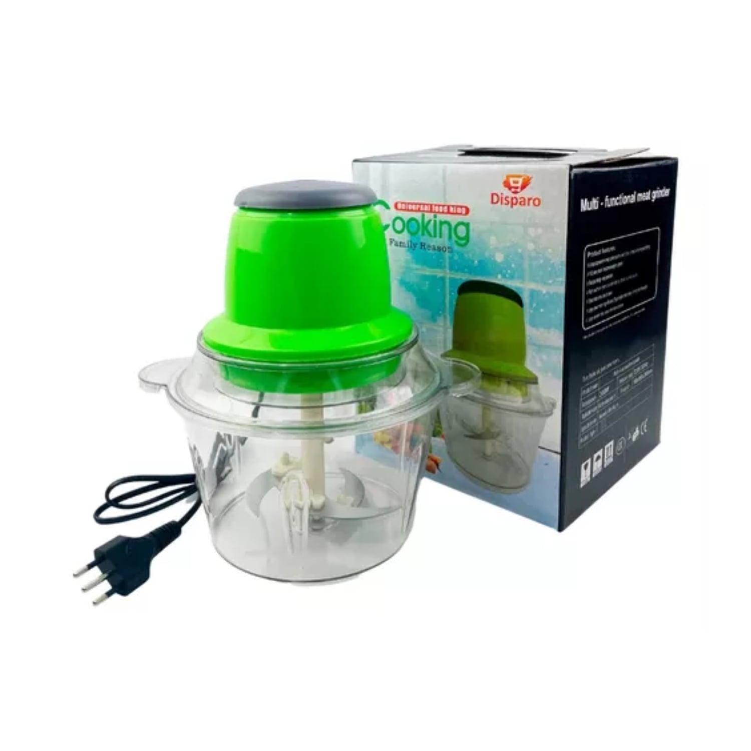 PICADOR PROCESADOR MOLEDOR ELÉCTRICO CARNES VERDURAS - 2