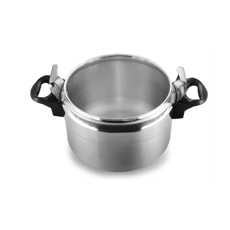 OLLA PRESIÓN ALUMINIO DLX 3 LITROS PLATEADO - 4