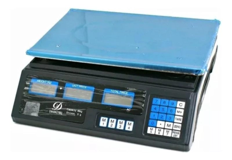 BALANZA PESA ELECTRONICA DIGITAL ALMACE N NEGOCIO 40 KG - 1