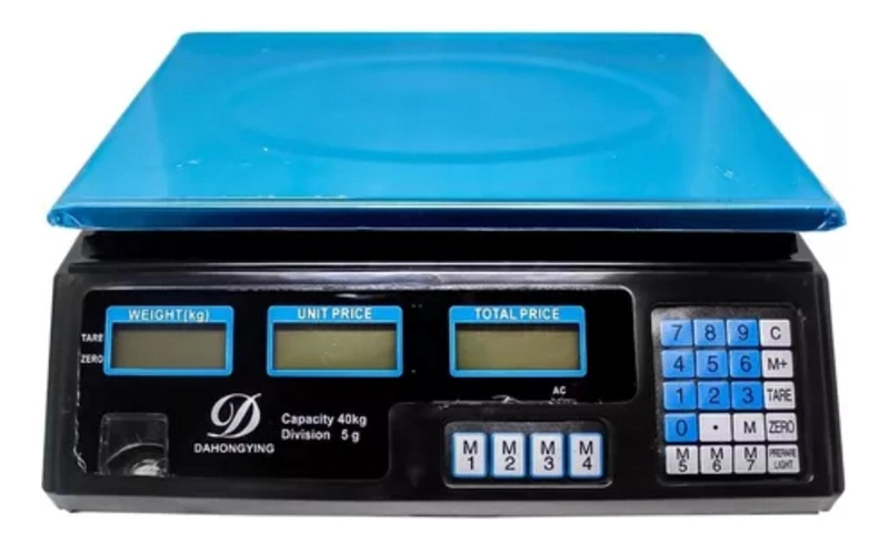 BALANZA PESA ELECTRONICA DIGITAL ALMACE N NEGOCIO 40 KG - 2