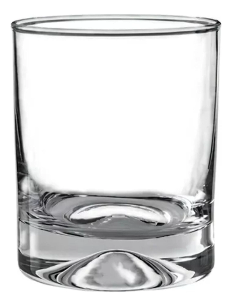 SET 6 VASOS WHISKY MANHATTAN VIDRIO 340 ML - 1
