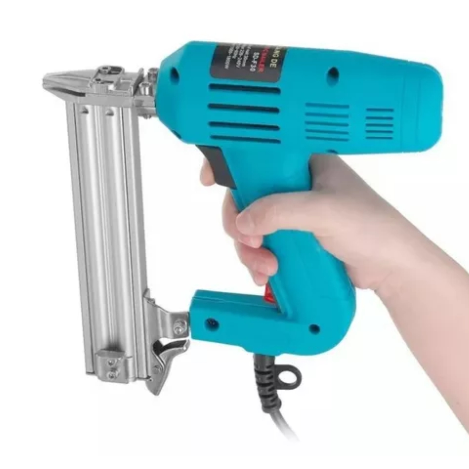 PISTOLA IMPORTCLICK CLAVOS GRAPADORA CLAVADORA ELÉCTRICA 2 EN 1 - 5