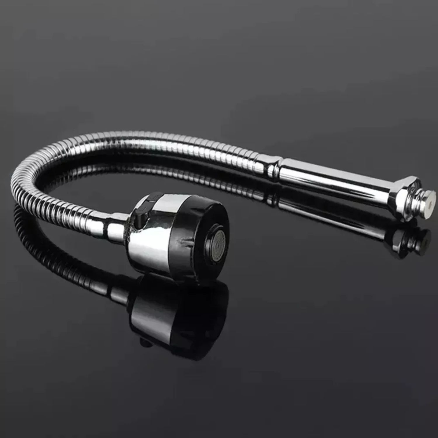 LLAVE IMPORTCLICK LAVAPLATOS MONOMANDO CUELLO FLEXIBLE GIRATORIO COCINA - 3