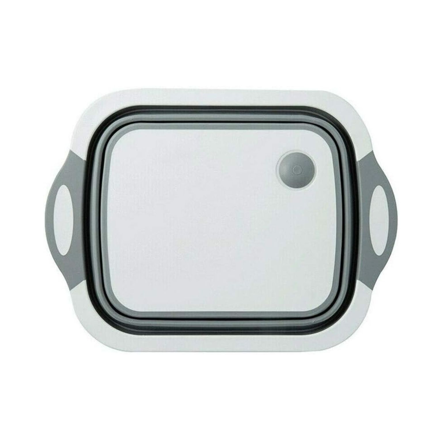 TABLA CORTAR 3 EN 1 SILICONA PLEGABLE DRENAJE COCINA - 2