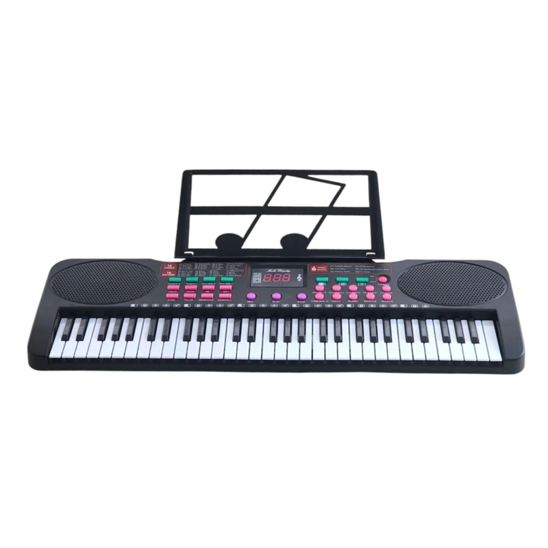 TECLADO PIANO MUSICAL DIGITAL 61 TECLAS 16 TONOS - 1