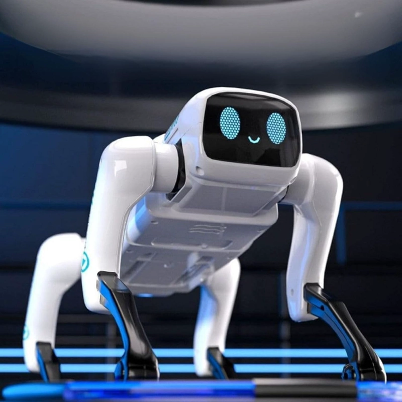 PERRO ROBOT CONTROL REMOTO INTELIGENTE INTERACTIVO JUGUETE BLANCO - 4
