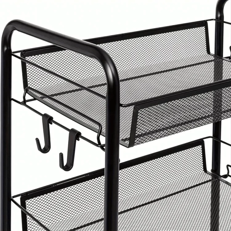 CARRO ORGANIZADOR MULTIUSO 4 NIVELES 84X41X19 CM METAL - 4