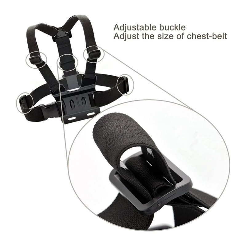 KIT SOPORTE CELULAR AJUSTABLE ARNE S PECHO CORREA SELFIE – COMPATIBLE SMARTPHONES - 2