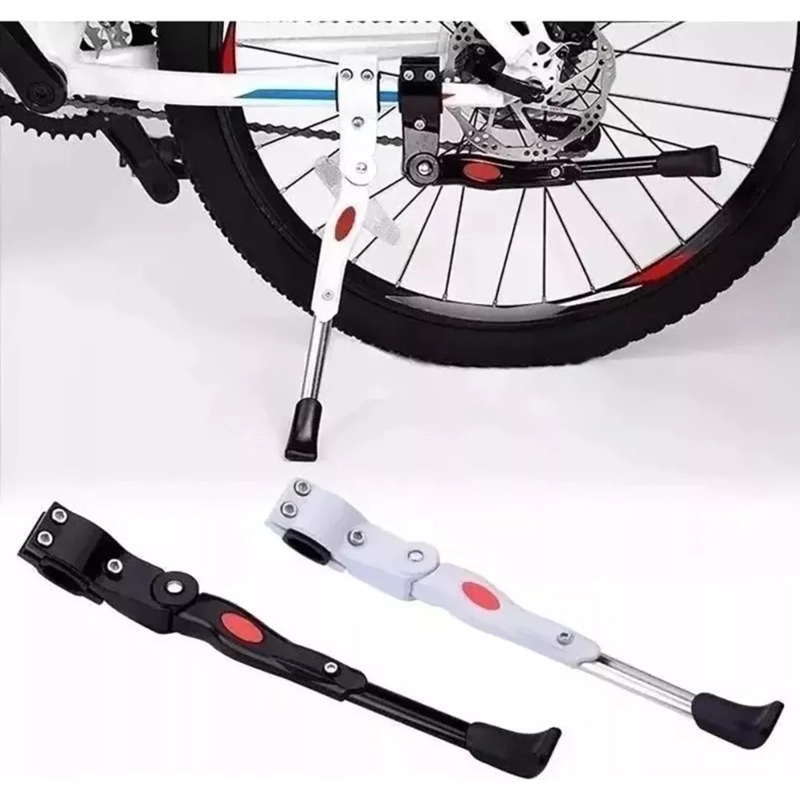 APOYO BICICLETA PATA AJUSTABLE ALUMINIO 35X5X35 CM NEGRO - 4