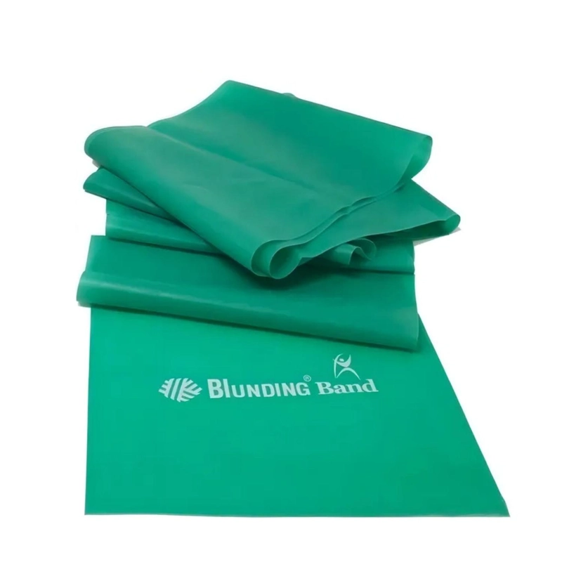 BANDA ELASTICA YOGA PILATES EJERCICIO 1.5 MTS VERDE - 1