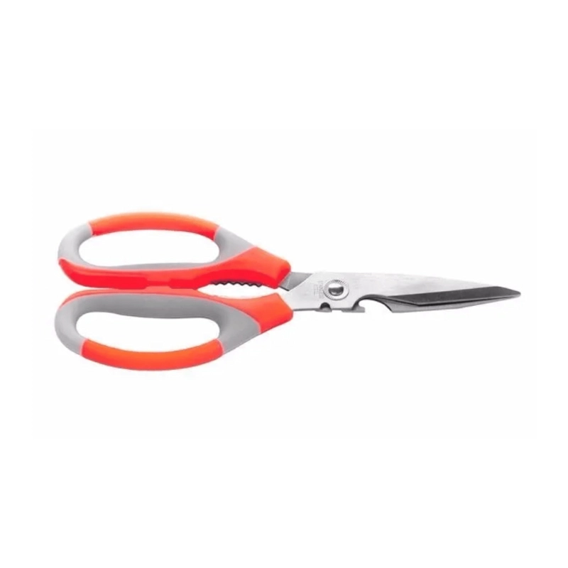 TIJERA MULTIUSO COCINA 21.60 CM ROJO - 1