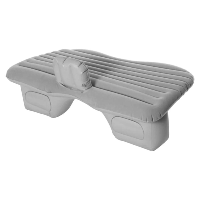 COLCHON INFLABLE 2 ALMOHADAS PORTATIL AUTO 1 PLAZA 48X145X89 CM - 1