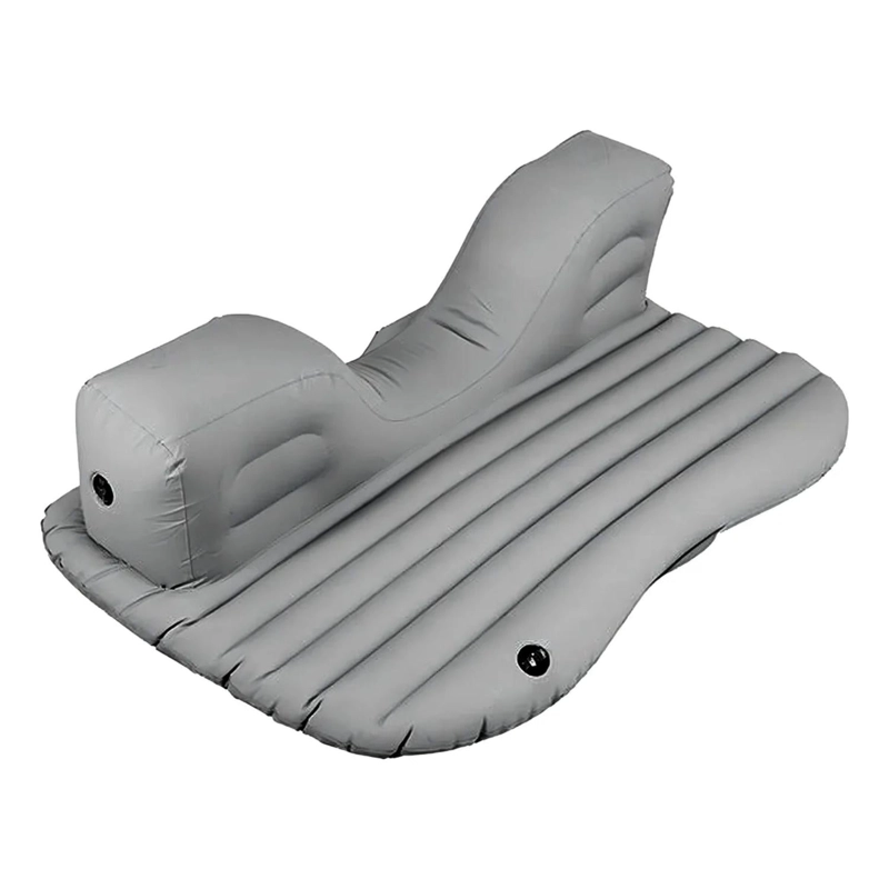 COLCHON INFLABLE 2 ALMOHADAS PORTATIL AUTO 1 PLAZA 48X145X89 CM - 2